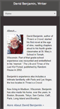 Mobile Screenshot of davidbenjaminwriter.com